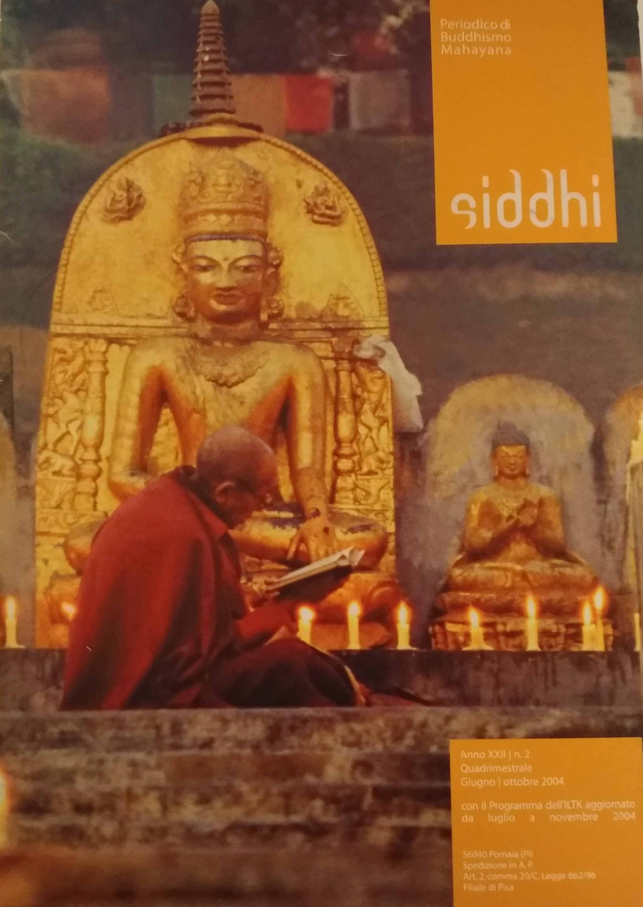 RIVISTA - SIDDHI anno XXII n.2, giu/ott 04