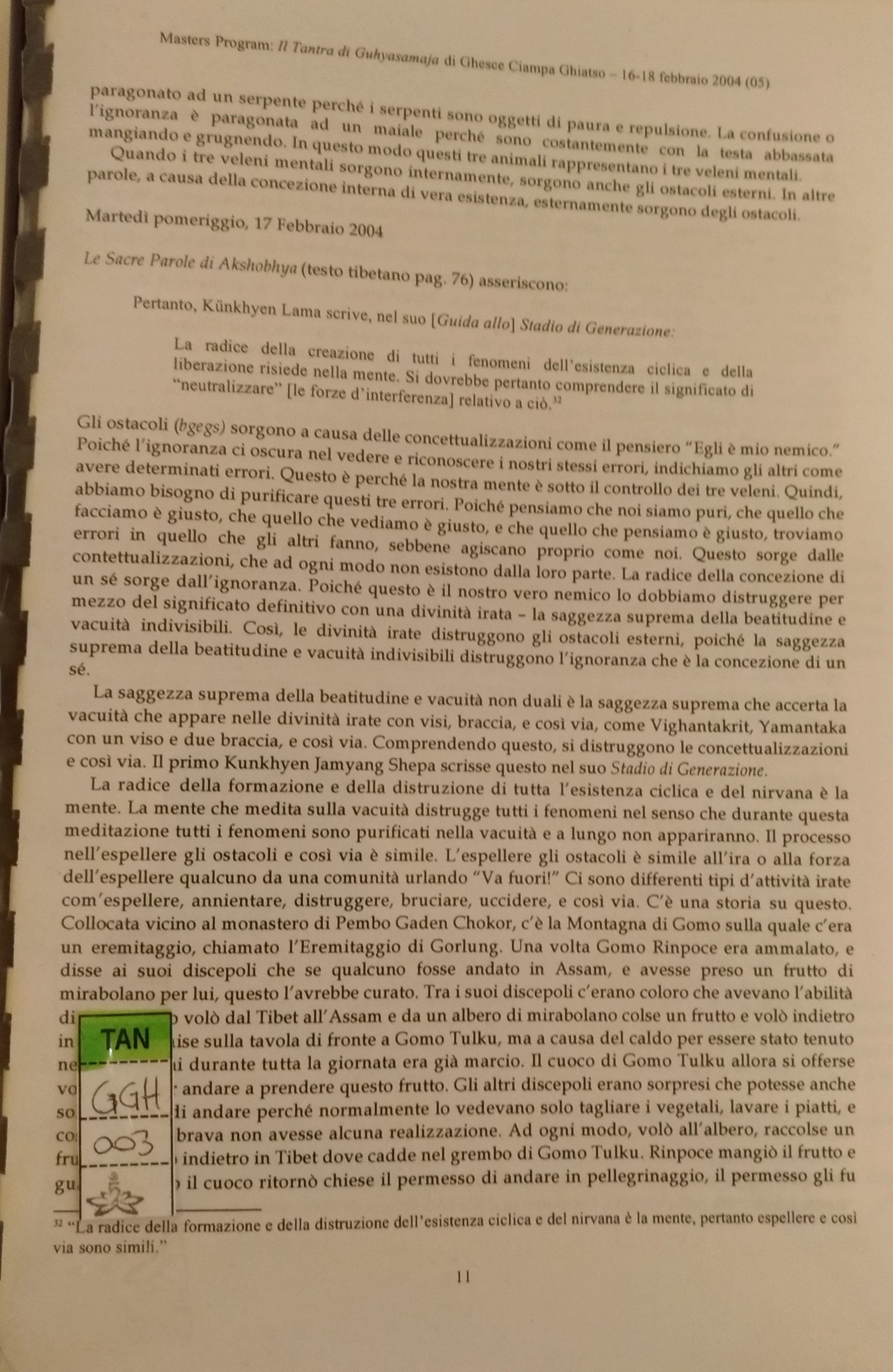 Il Tantra di Guhyasamaja - pt.3