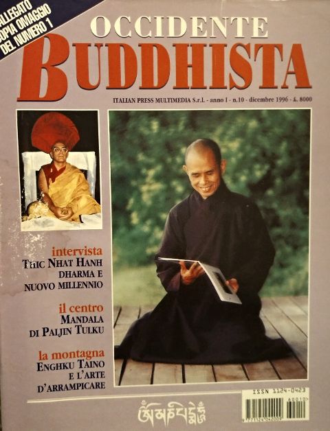 RIVISTA - OCCIDENTE BUDDHISTA n.10 anno 1, dic 96